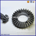 China manufactory steel bevel gear and pinion gears